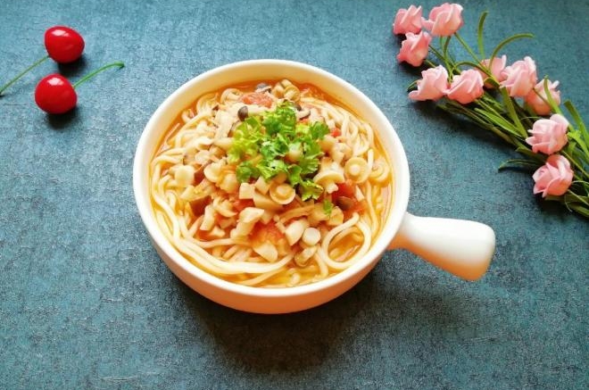 茄汁菌菇面