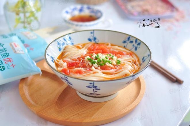 油泼茄汁面