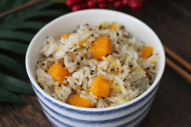 南瓜藜麦饭