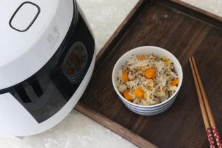 低脂健康的南瓜藜麦饭就做好啦！