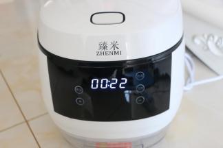选择蒸饭功能。
