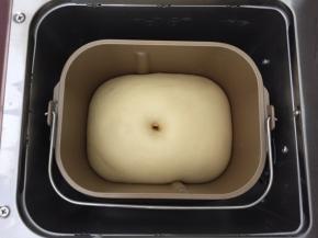 发酵至两倍大，戳洞不回缩即可