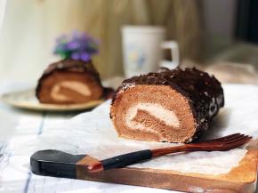 刀烧热后切块儿品尝吧。