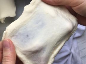 揉到出现大薄膜的程度即可。