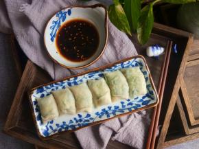 弄点蘸汁热着吃好吃