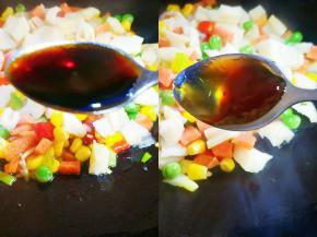 放生抽，蚝油，白醋，盐调味。