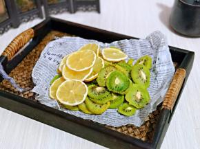 自制健康无添加的水果干。