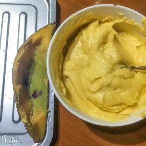 我这皮薄的红薯，挖不了太薄，这样就行，带皮食用的，