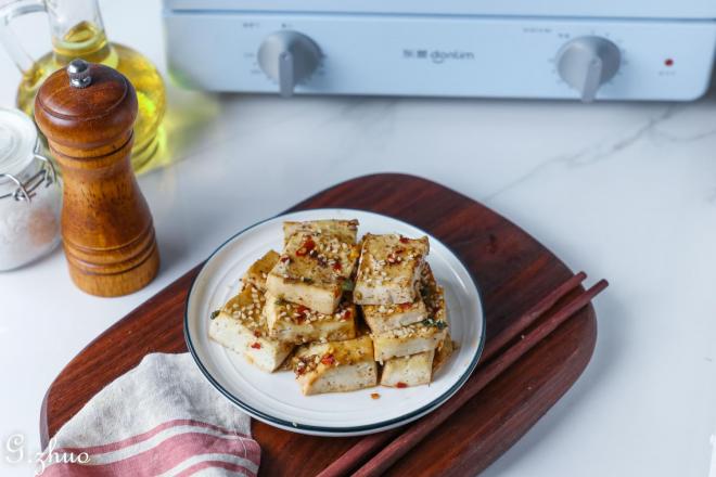 孜然烤豆腐
