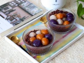 自己做的芋圆，吃起来QQ的