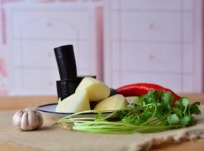 准备好所有材料，清洗干净