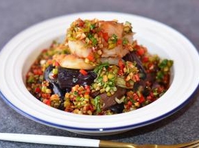 海鲜捞汁蒸时蔬