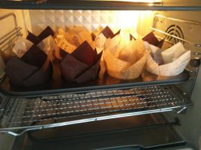 送入烤箱中下层