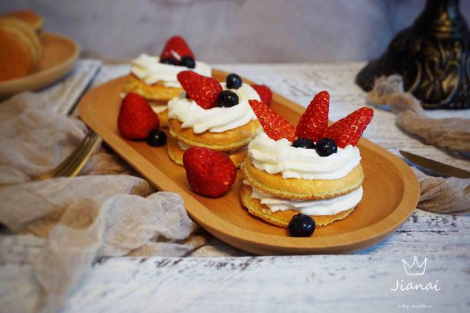 迷你香草奶油裸蛋糕