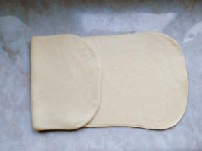 重复进行第二次三折。