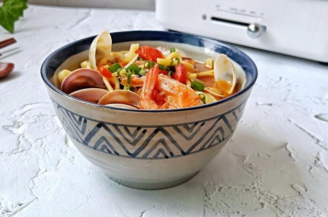 营养早餐【海鲜面】