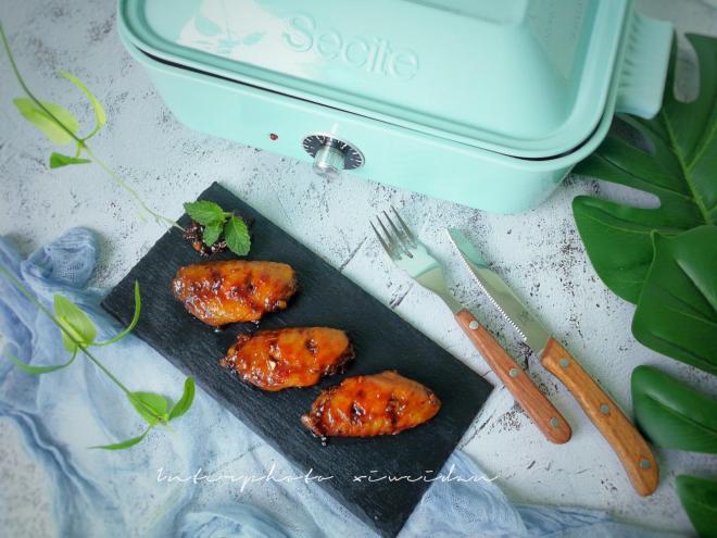 柚香蜂蜜蒜蓉鸡翅