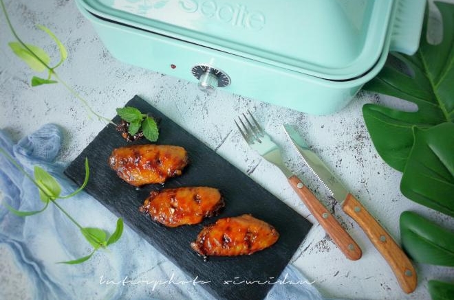 柚香蜂蜜蒜蓉鸡翅