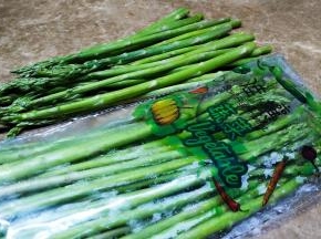 防生芦笋一包，取出150g清洗干净