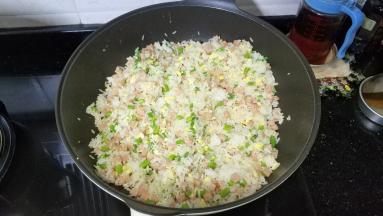 翻炒均匀