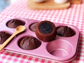 反转过来，漂亮的奥利奥底。