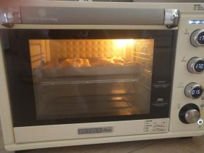 柏翠5400烤箱中层,170度 15分钟左右，根据上色情况加盖锡纸。
