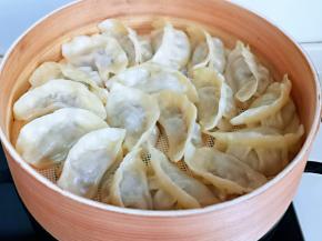 美味的蒸饺出炉啦！