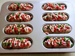 再撒上切好的葱花。