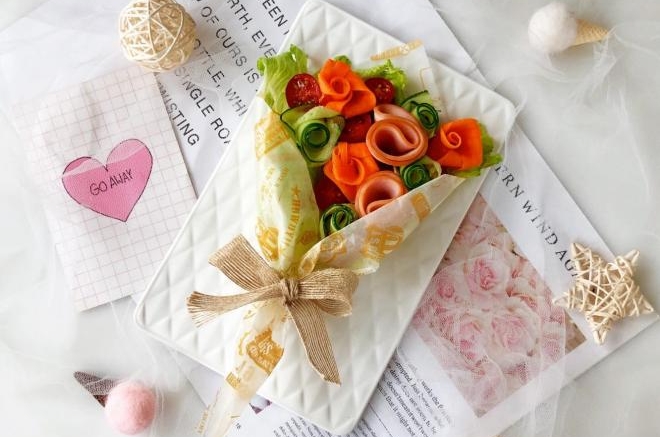 美美哒花束沙拉