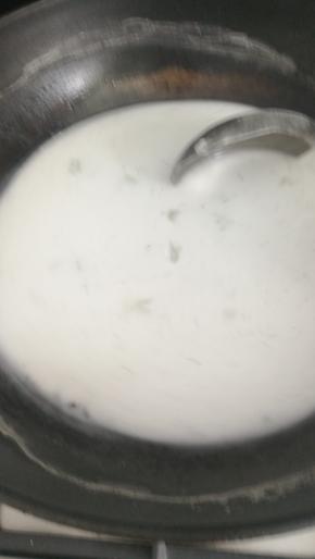 开中大火，不停搅拌!