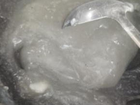最后成为浓稠的一团!