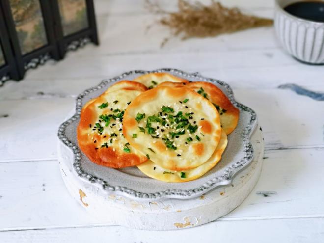 葱油饼～饺子皮版