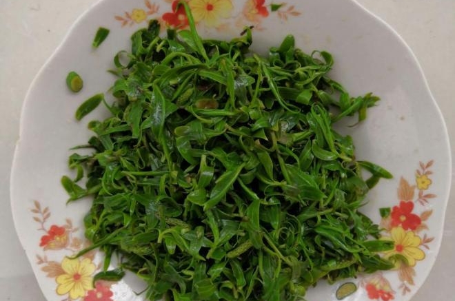 凉拌柳芽