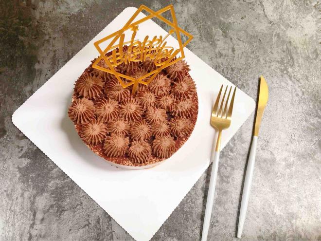 醇厚浓郁的巧克力慕斯蛋糕