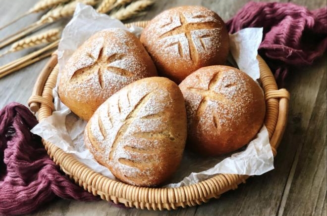 红糖黑麦养生面包