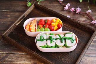 春日包菜饭便当做好了，是不是好有颜值啊？