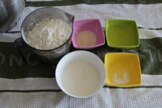 准备中种材料。