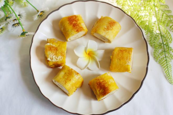 无敌简单的香蕉土司卷