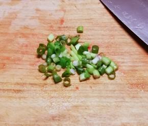 香葱切小圈
