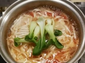 翻拌一下即可关火