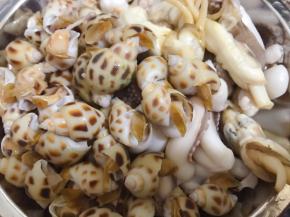 过凉后捞出沥干水分