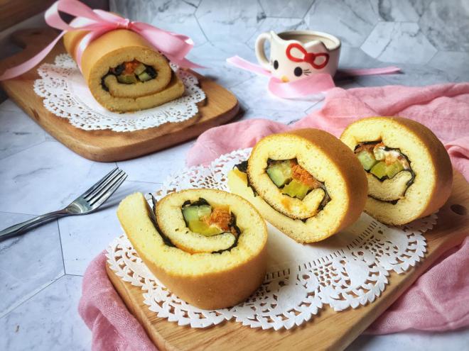 海苔寿司蛋糕卷