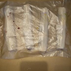 四个都完成第一次擀卷，静置10分钟。天气热
就放冰箱冷藏静置。以免混酥。