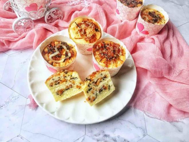 海苔肉松纸杯蛋糕