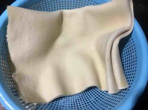 捞出控水备用；