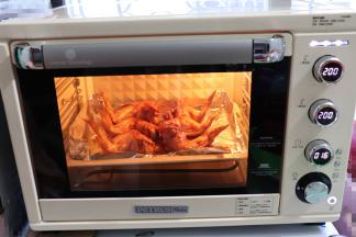 再次放入烤箱烤