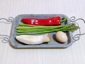 准备食材，食材的量可以增加。