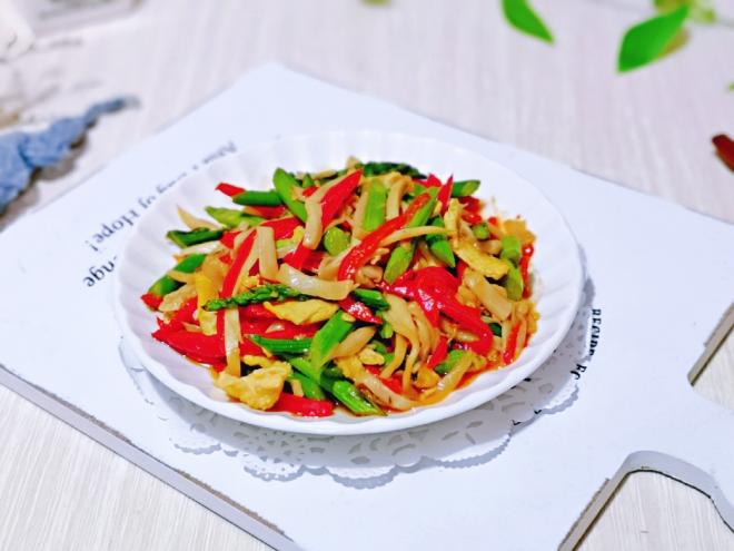 芦笋时蔬小炒