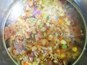 加入食材1.2倍的水。