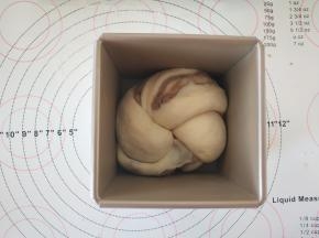 放入学厨水立方模具汇中发酵。。
